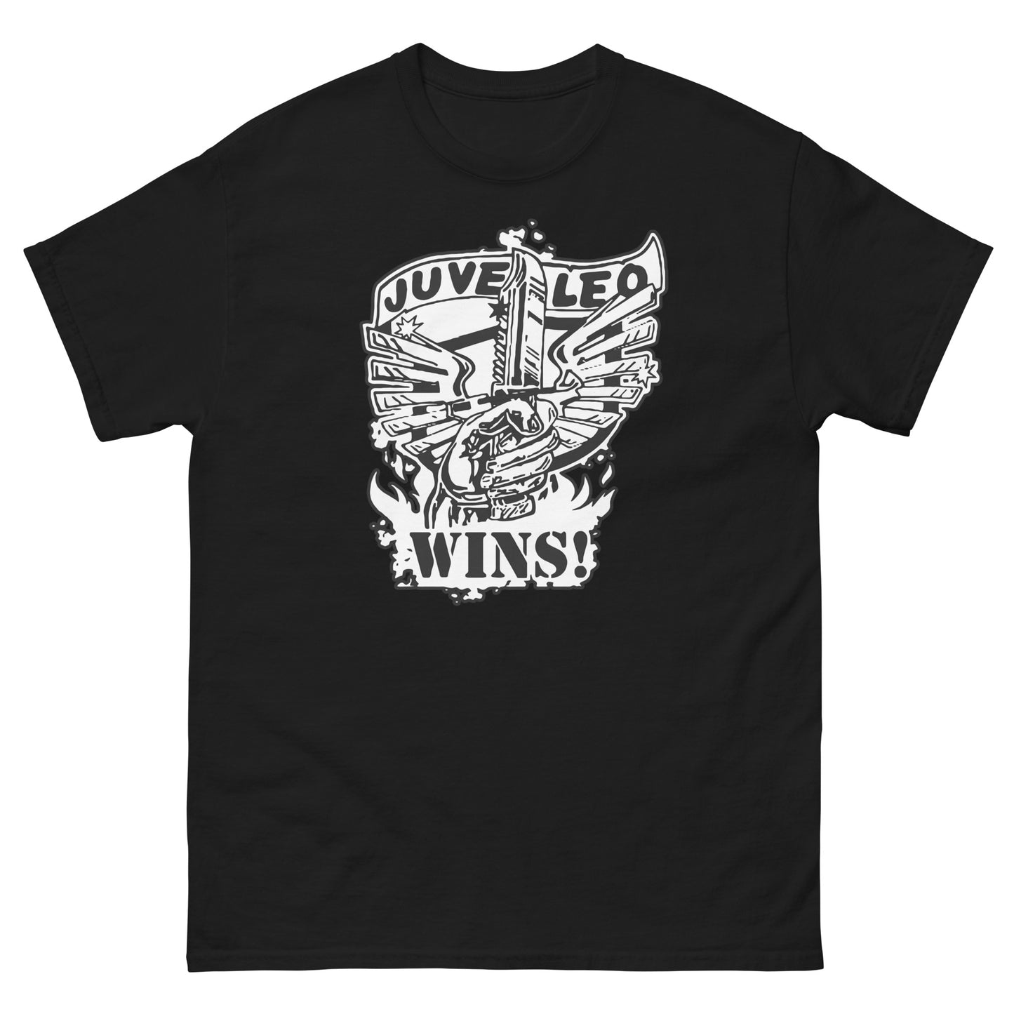 - T-SHIRT OLDSCHOOL JUVE LEO WINS!